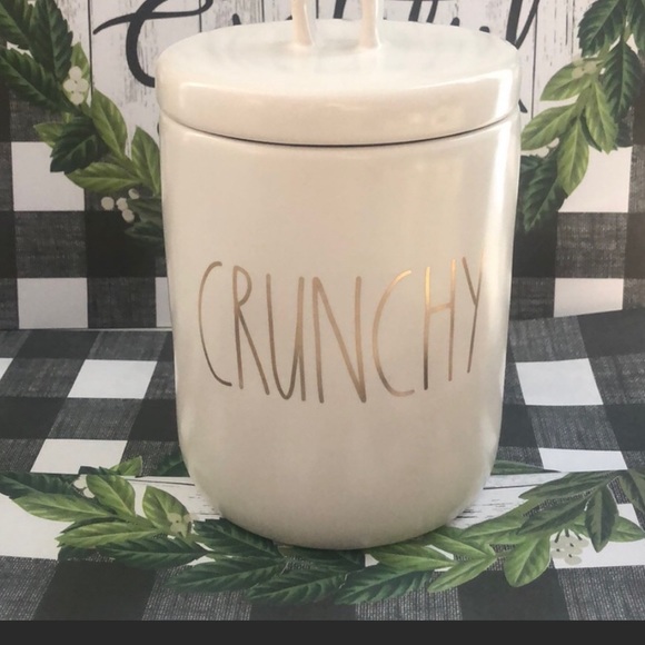 NWT RAE DUNN “Crunchy” Canister - Picture 3 of 12